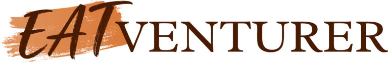 Eatventurer food and travel exploration brand banner logo